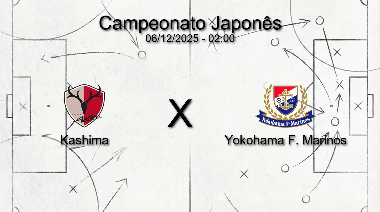 Kashima x yokohama f marinos campeonato japones 06 12 2025