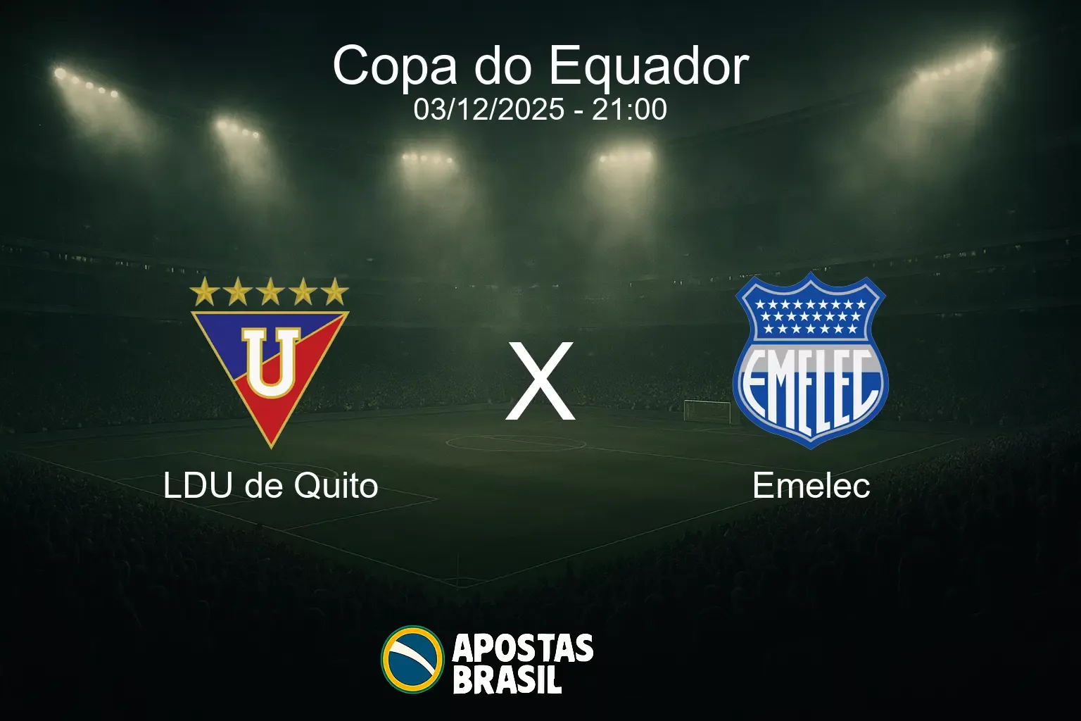 Ldu de quito x emelec copa do equador 03 12 2025