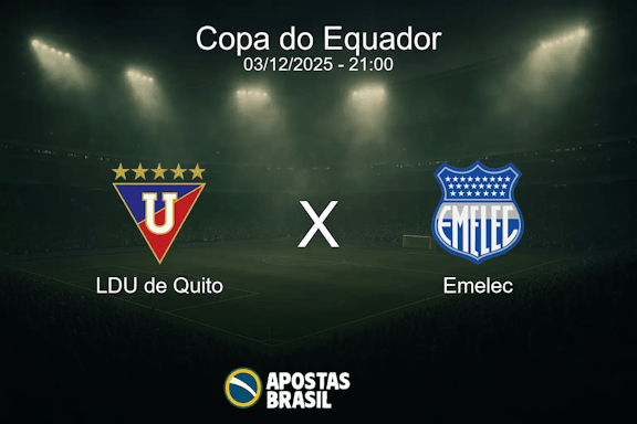 Ldu de quito x emelec copa do equador 03 12 2025