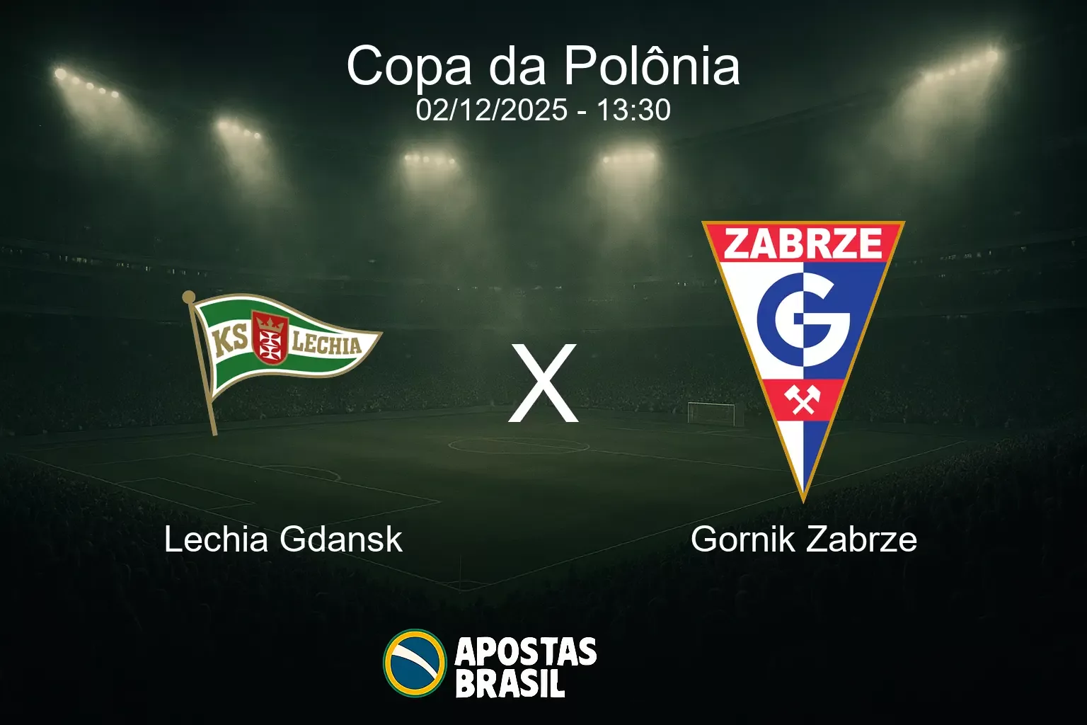 Lechia gdansk x gornik zabrze copa da polonia 02 12 2025
