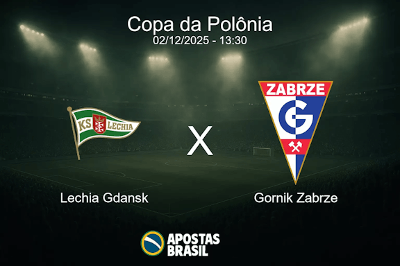 Lechia gdansk x gornik zabrze copa da polonia 02 12 2025