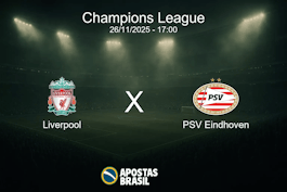 Liverpool x psv eindhoven champions league 26 11 2025