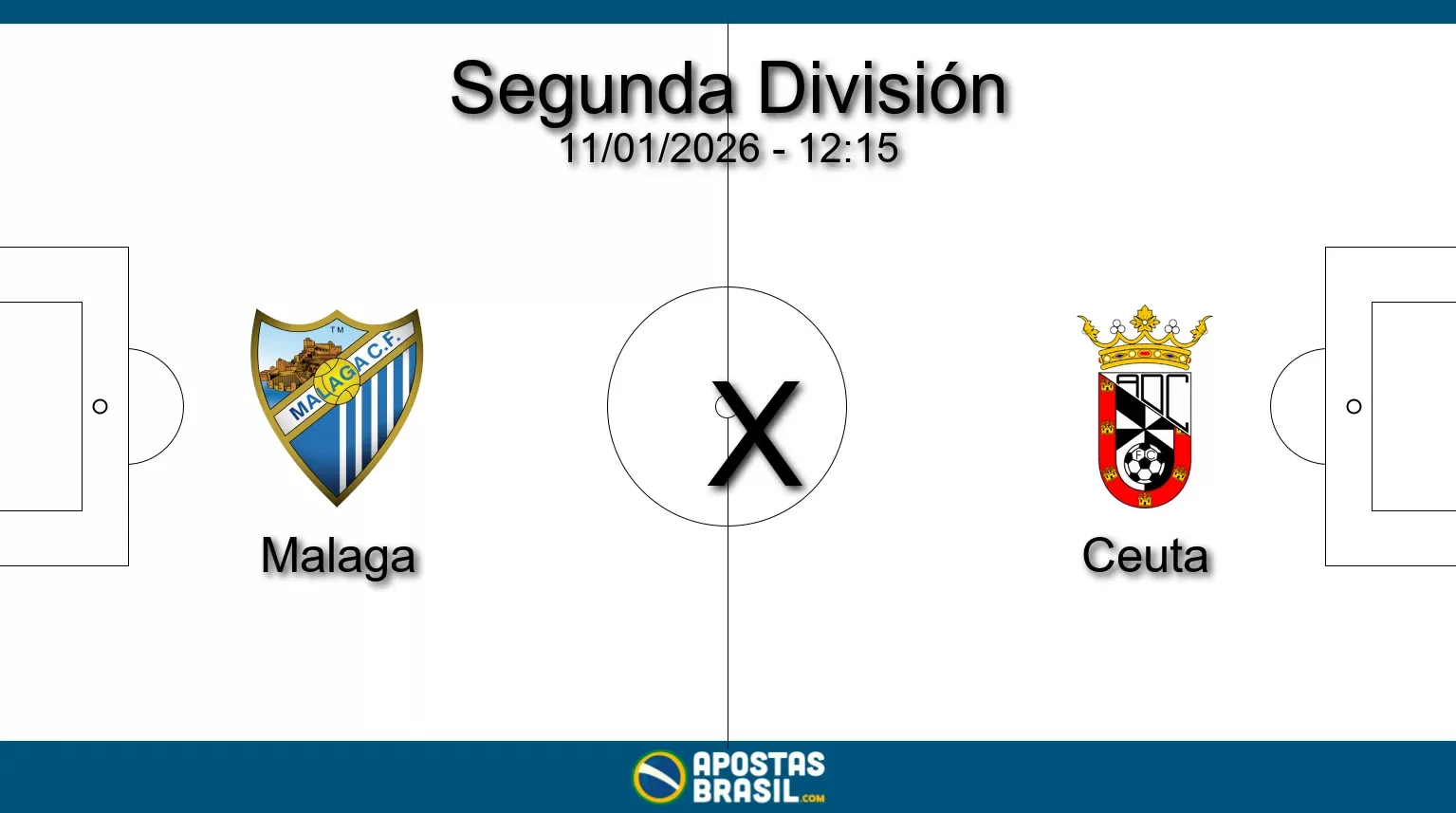 Malaga x ceuta segunda division 11 01 2026