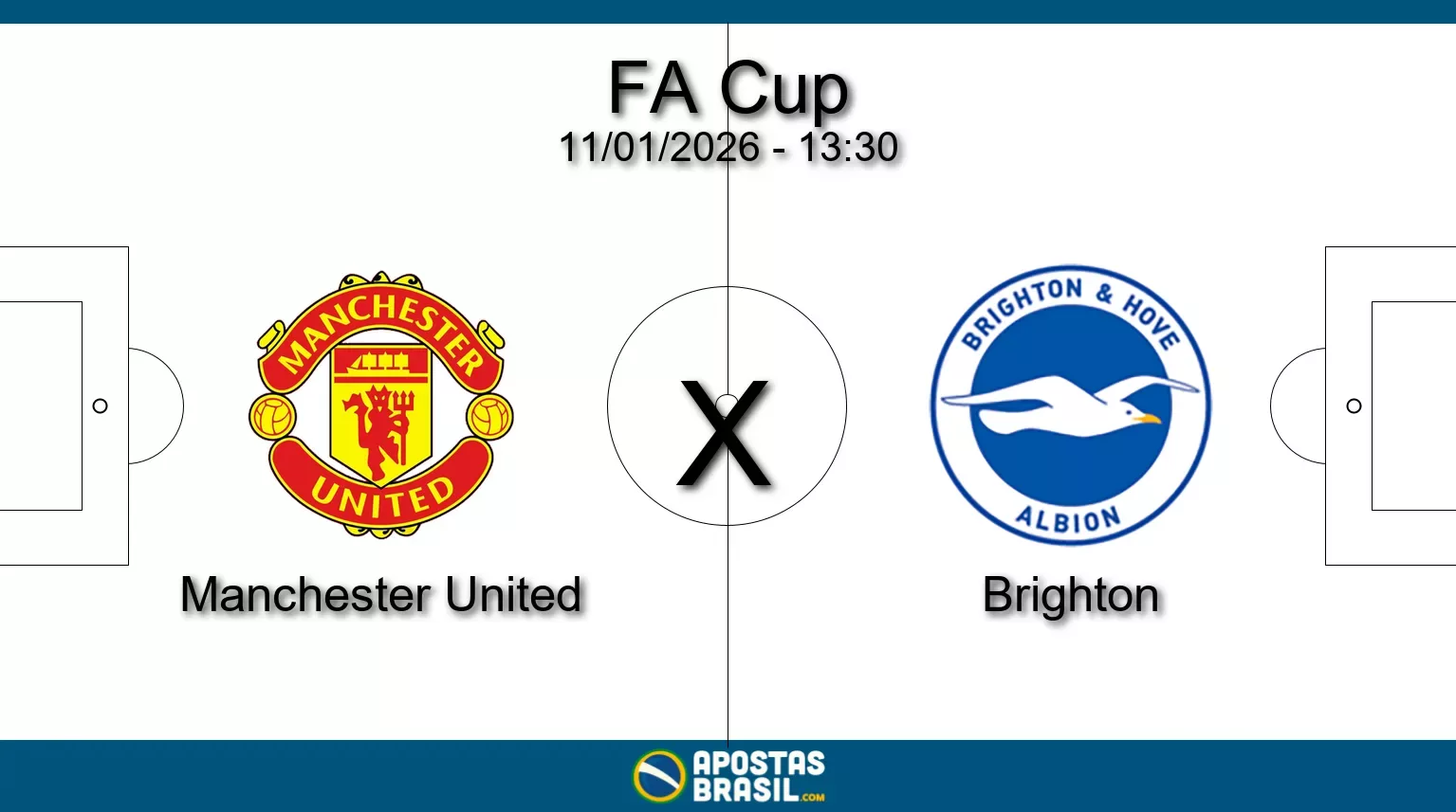 Manchester united x brighton fa cup 11 01 2026