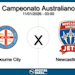 Melbourne city x newcastle jets campeonato australiano 11 01 2026