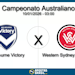 Melbourne victory x western sydney wanderers campeonato australiano 10 01 2026