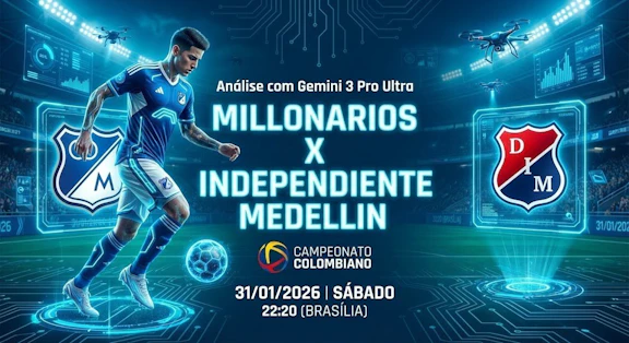 Millonarios x independiente medellin 31 01 2026