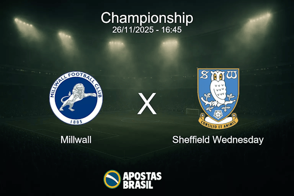 Millwall x sheffield wednesday championship 26 11 2025