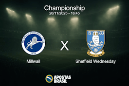 Millwall x sheffield wednesday championship 26 11 2025