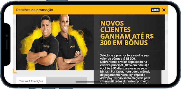 Estrela Bet Bônus e Promoções 2023  Bônus de boas-vindas de 100% até R$500