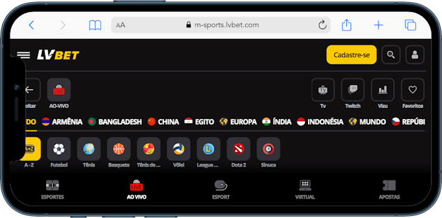 Análise do aplicativo de apostas LVBet Brasil