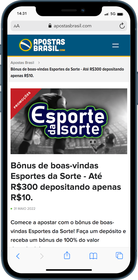 Esportes da Sorte: É Confiável? Cadastro e Bônus de R$300