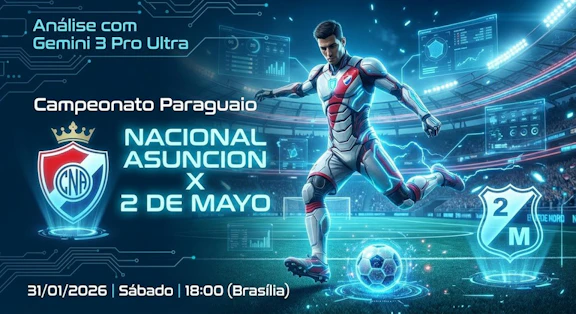 Nacional asuncion x 2 de mayo 31 01 2026