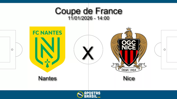 Nantes x nice coupe de france 11 01 2026