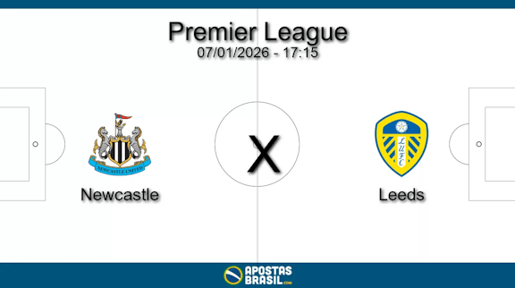 Newcastle x leeds premier league 07 01 2026