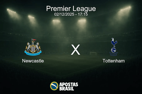Newcastle x tottenham premier league 02 12 2025