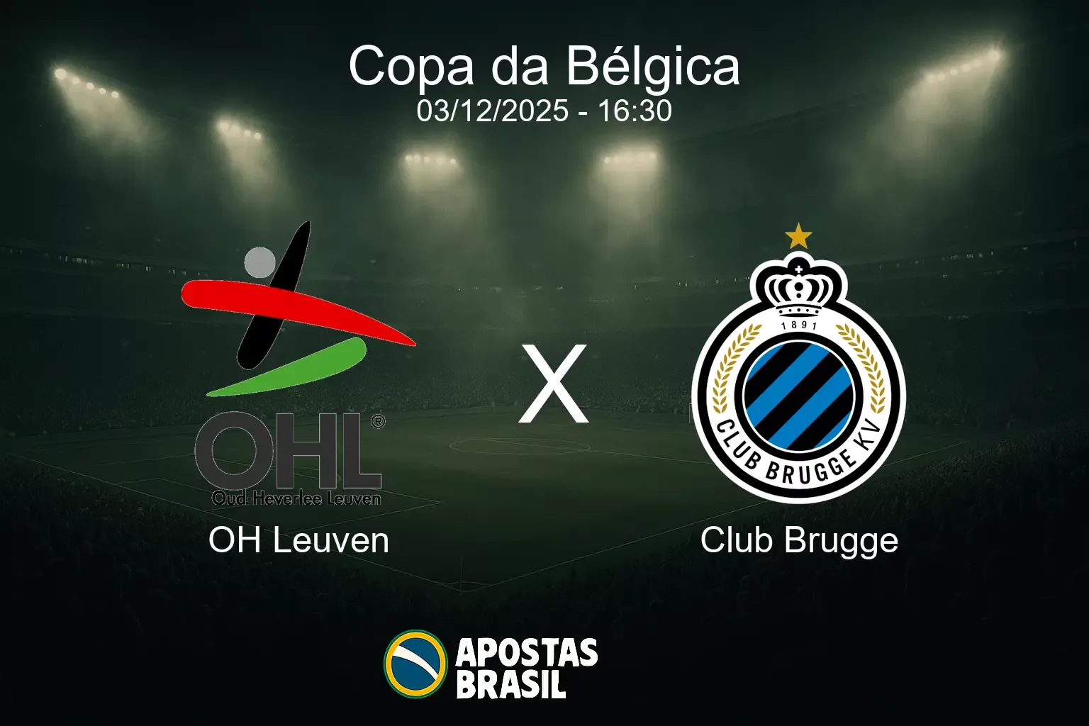 Oh leuven x club brugge copa da belgica 03 12 2025