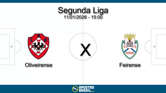 Oliveirense x feirense segunda liga 11 01 2026