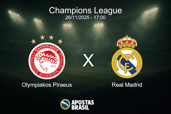 Olympiakos piraeus x real madrid champions league 26 11 2025