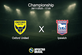 Oxford united x ipswich championship 28 11 2025