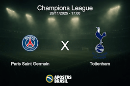 Paris saint germain x tottenham champions league 26 11 2025