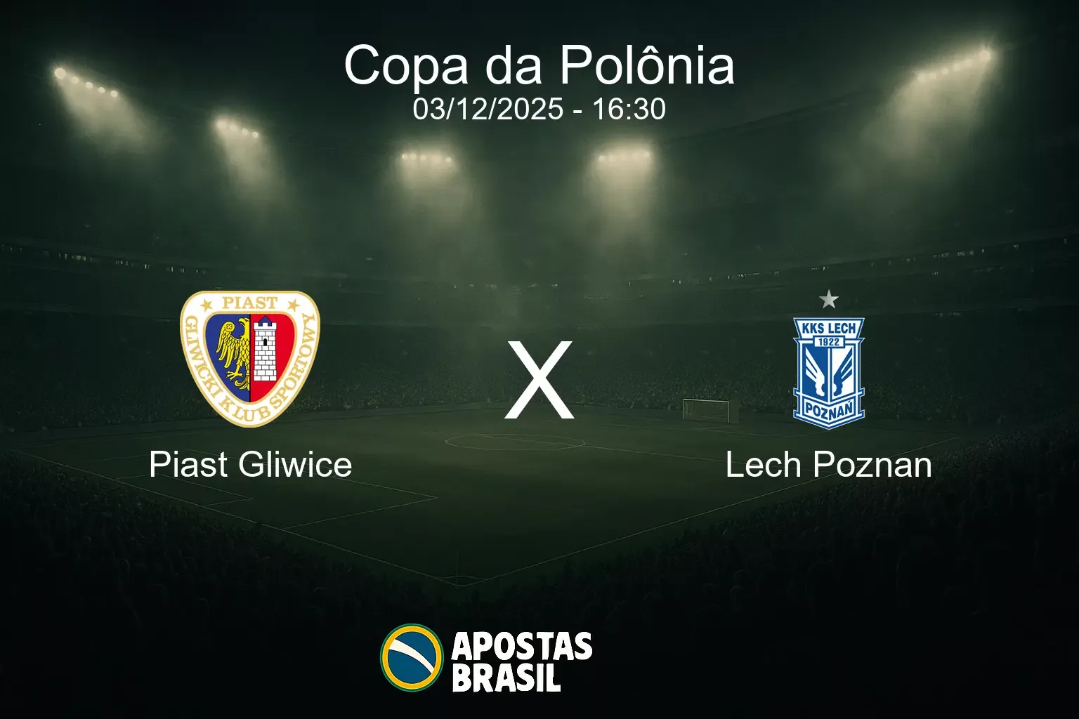 Piast gliwice x lech poznan copa da polonia 03 12 2025