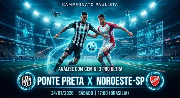 Ponte preta x noroeste sp 24 01 2026