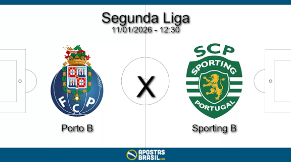 Porto b x sporting b segunda liga 11 01 2026