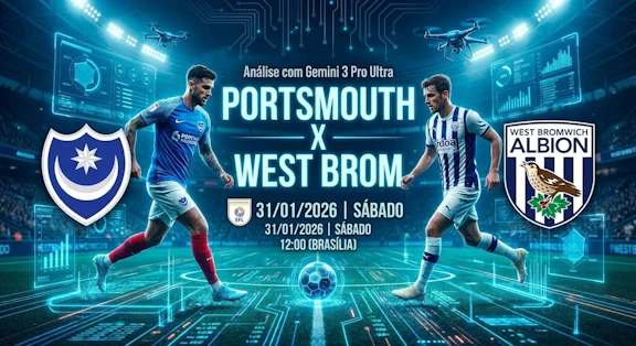 Portsmouth x west brom 31 01 2026