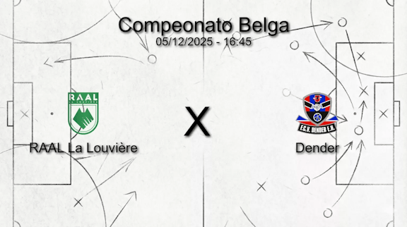 Raal la louviere x dender compeonato belga 05 12 2025