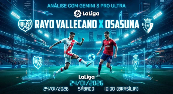 Rayo vallecano x osasuna 24 01 2026