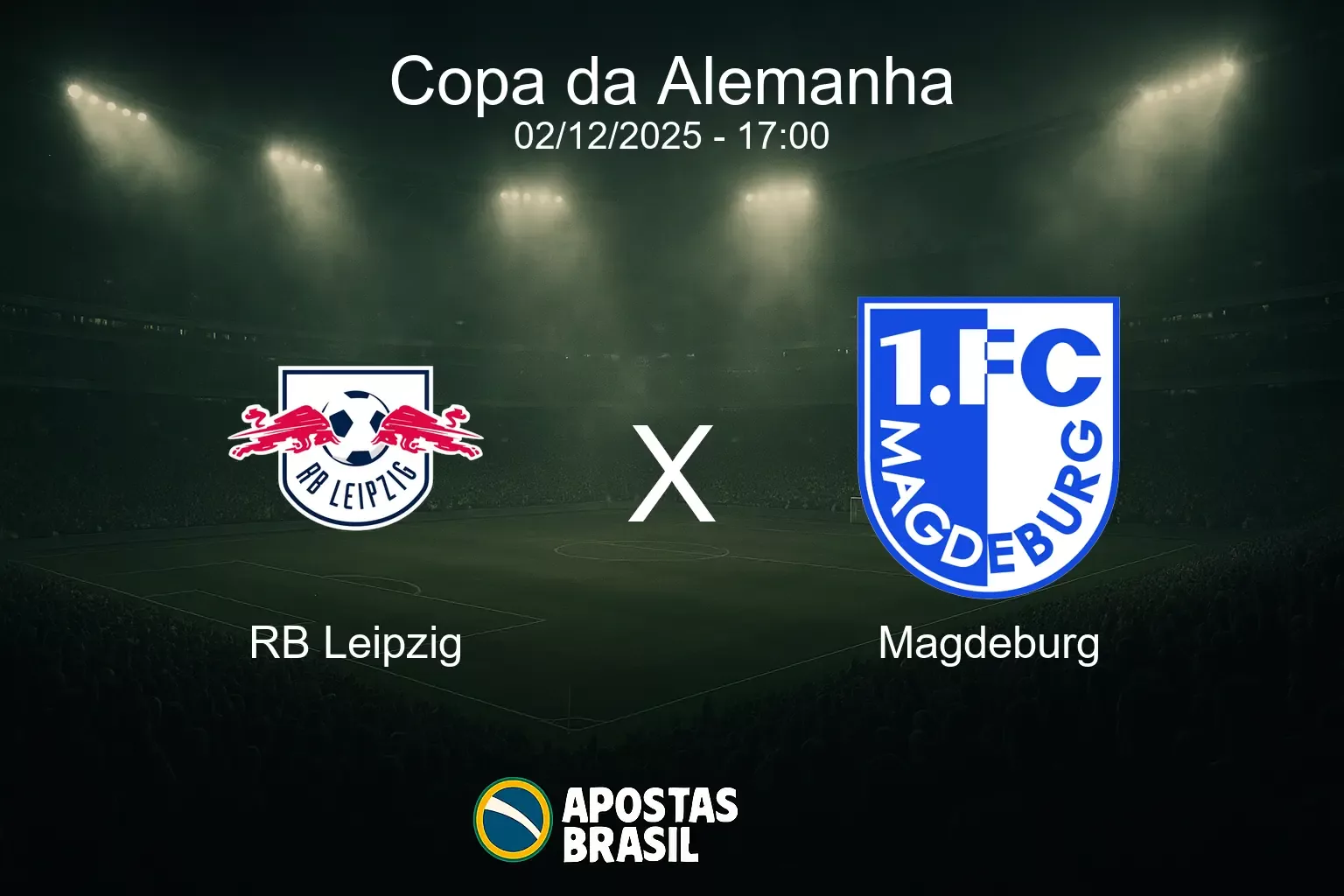 Rb leipzig x magdeburg copa da alemanha 02 12 2025