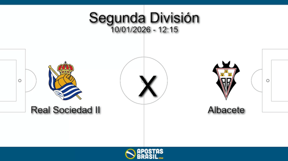 Real sociedad ii x albacete segunda division 10 01 2026