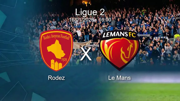 Rodez x le mans ligue 2 16 01 2026