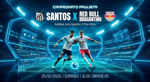 Santos x red bull bragantino 25 01 2026
