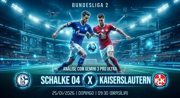 Schalke 04 x kaiserslautern 25 01 2026
