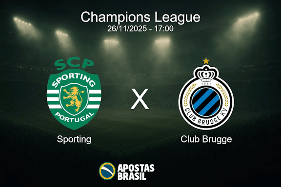 Sporting x club brugge champions league 26 11 2025