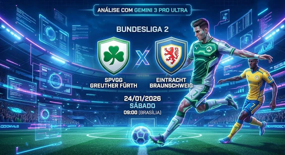 Spvgg greuther furth x eintracht braunschweig 24 01 2026