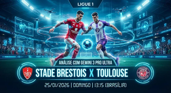 Stade brestois x toulouse 25 01 2026