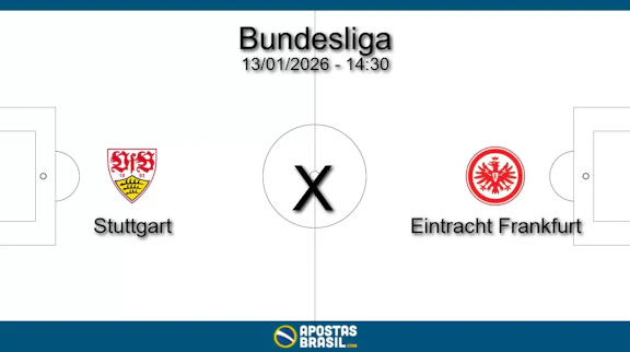 Stuttgart x eintracht frankfurt bundesliga 13 01 2026