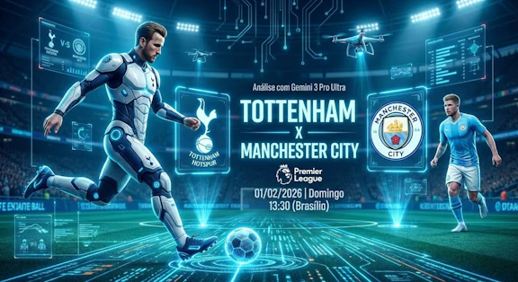 Tottenham x manchester city 01 02 2026