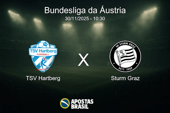 Tsv hartberg x sturm graz bundesliga da austria 30 11 2025