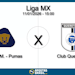 Unam pumas x club queretaro liga mx 11 01 2026