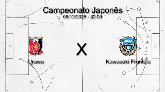Urawa x kawasaki frontale campeonato japones 06 12 2025