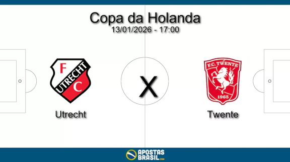 Utrecht x twente copa da holanda 13 01 2026